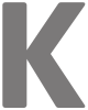 Písmeno K